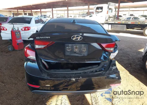 2016 Hyundai Elantra Se из США, поврежденный, VIN 5NPDH4AE9GH760727